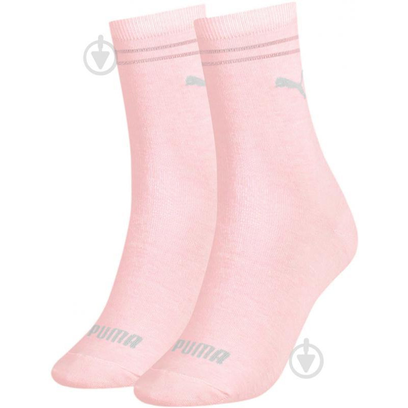 PUMA Шкарпетки   WOMEN SOCK 2P PINK 90795704 р.39-42 рожевий 2 пари шт. - зображення 1