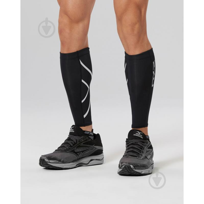 2XU Гетри  Compression Calf Guards UA1987b_BLK/BLK р.M чорний - зображення 1