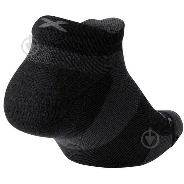 2XU Шкарпетки  Vectr LightCushion NoShow Sock р.L UA5042e_BLK/TTM р.42-46 чорний - зображення 1