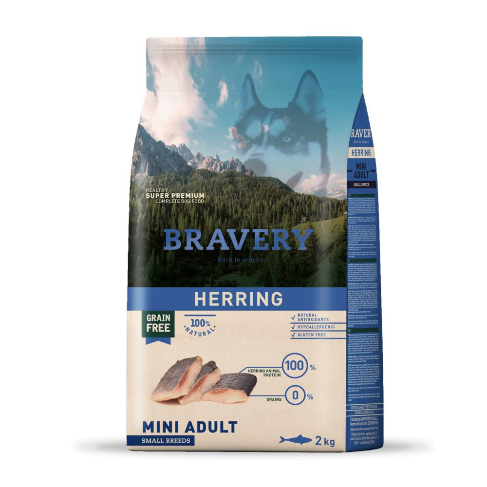 Bravery Mini Adult Herring 2 кг - зображення 1