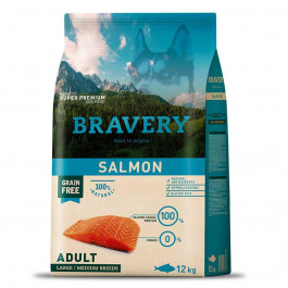   Bravery Adult Large & Medium Salmon 12 кг 6640 BR SALM ADUL L_ 12KG