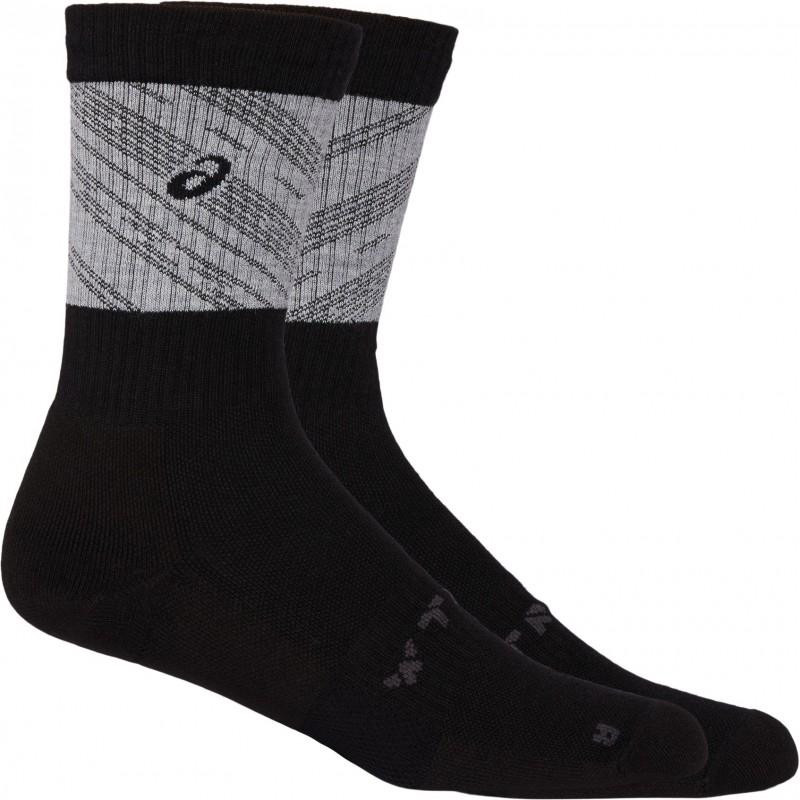 Asics Шкарпетки  WINTER RUN CREW SOCK 3013A769-020 р.39-42 чорний - зображення 1