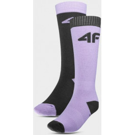   4F Шкарпетки  SOCKS FNK F116 (2PACK) 4FJWAW23UFSOF116-91S р.32-35 фіолетовий 2 пари шт.