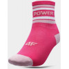 4F Шкарпетки  SOCKS CAS F100 (2PACK) 4FJSS23USOCF100-90S р.32-35 рожевий 2 пари шт. - зображення 2