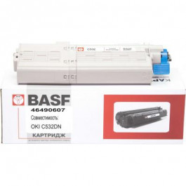   BASF Картридж для OKI C532/542, MC563/573 Cyan (KT-46490607)