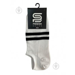   Premier Socks Шкарпетки чоловічі  сітка зі смужками р.44-45 білий із чорним