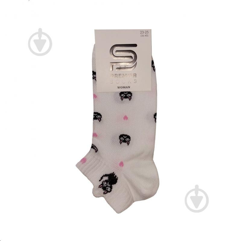 Premier Socks Шкарпетки жіночі  з чорними котами р.23-25 - зображення 1