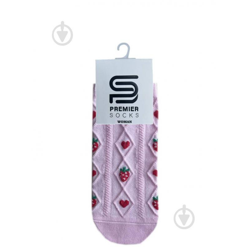 Premier Socks Шкарпетки жіночі  ажурні р.23-25 світло-рожевий - зображення 1