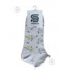 Premier Socks Шкарпетки жіночі  дрібні квіти з рюшем на резинці р.23-25 білий - зображення 1