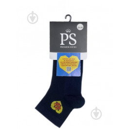   Premier Socks Шкарпетки жіночі  із жовтим серцем р.23-25 темно-синій