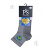 Premier Socks Шкарпетки чоловічі  з блакитним серцем р.25-27 сірий - зображення 1