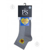 Premier Socks Шкарпетки чоловічі  із жовтим серцем р.27-29 сірий - зображення 1