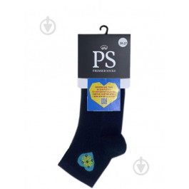   Premier Socks Шкарпетки чоловічі  з блакитним серцем р.25-27 темно-синій