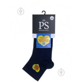   Premier Socks Шкарпетки чоловічі  із жовтим серцем р.25-27 темно-синій