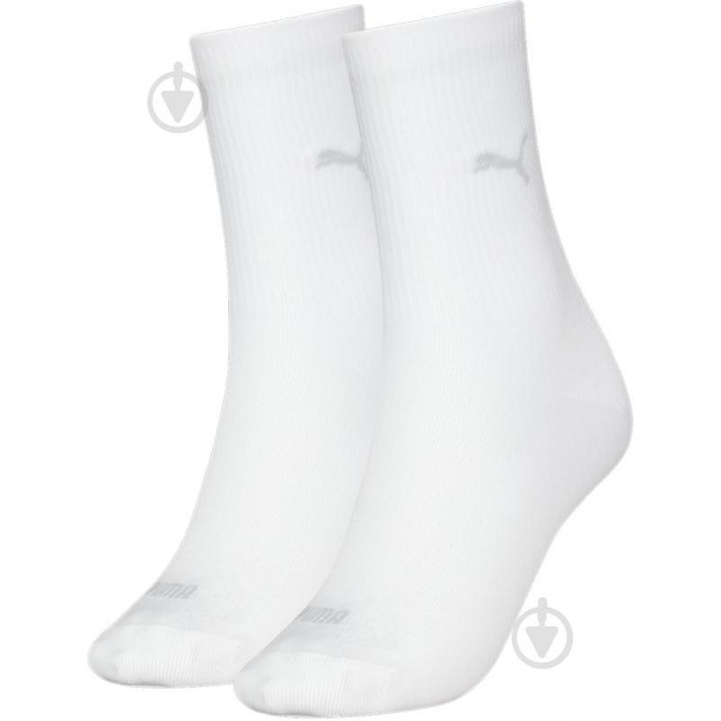 PUMA Шкарпетки  WOMEN SOCK 2P 93838002 р.35-38 білий - зображення 1