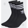 Adidas Шкарпетки  CREW SOCK 3STR IL5022 р.S чорний - зображення 1