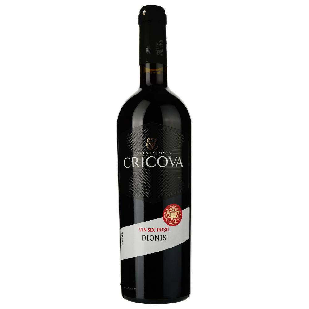 Cricova Вино  Dionis, червоне, сухе, 0.75 л (4840013000316) - зображення 1