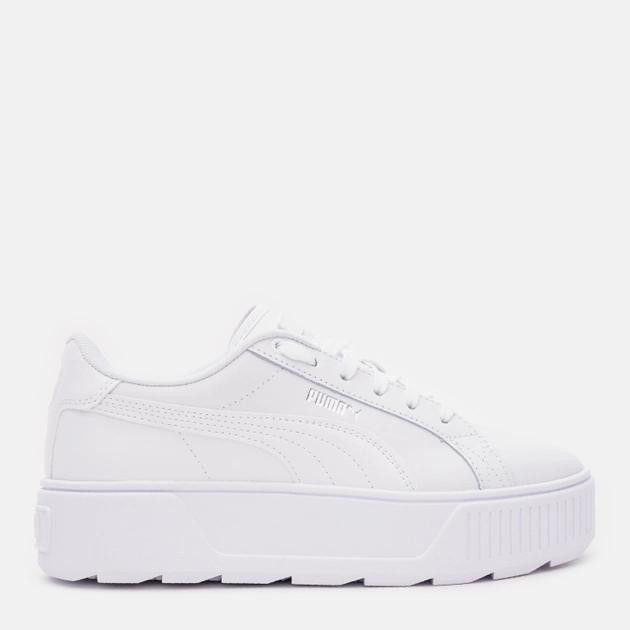 PUMA Кеды  Karmen L 38461501 39 (6) 25 см  White- White- Silver (4064536350790) - зображення 1