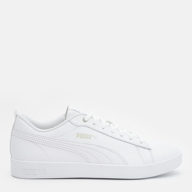 PUMA Жіночі кеди низькі  Smash Wns V2 L 36520804 36 (3.5) 22.5 см White-White (4059505053345) - зображення 1