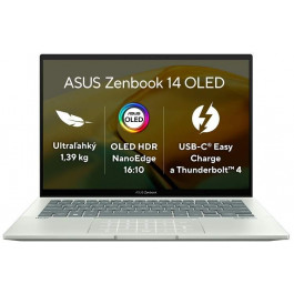   ASUS Zenbook 14 OLED UX3402ZA Aqua Celadon all-metal (UX3402ZA-OLED387W)