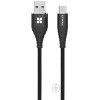 Promate USB - USB Type-C 1m Black (ccord-1.black) - зображення 1