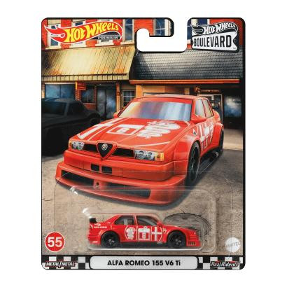 Hot Wheels Alfa Romeo 155 V6 Ti Boulevard HCP34 Red - зображення 1