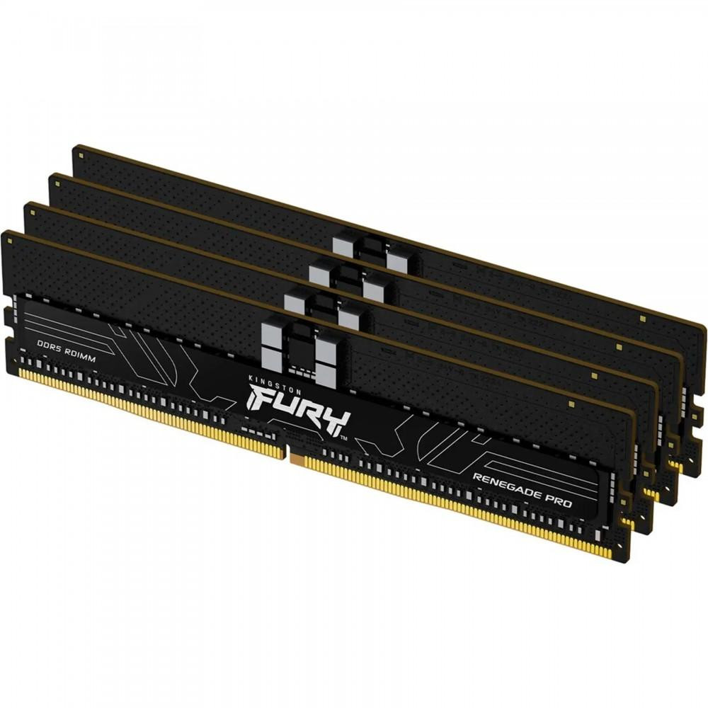 Kingston FURY 128 GB (4x32GB) DDR5 6400 MHz Renegade Pro (KF564R32RBE2K4-128) - зображення 1