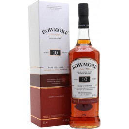   Bowmore Віскі  10 yo Single Malt Scotch Whisky 40% 1 л у подарунковій упаковці (5010496004531)