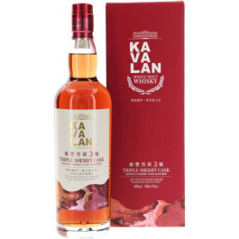   Kavalan Віскі  Triple Sherry Cask 0,7 л (4710085240593)