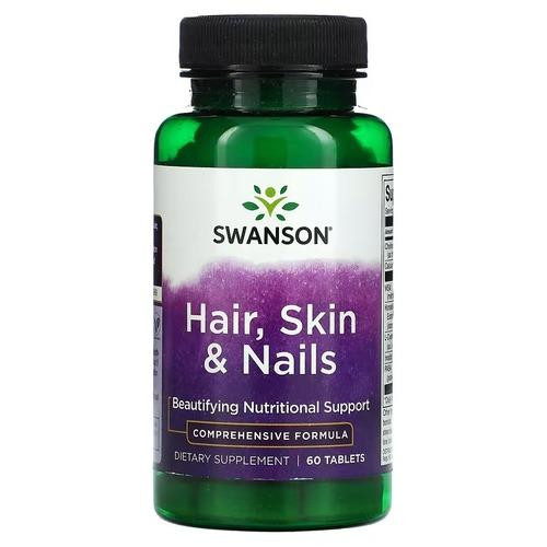 Swanson Hair, Skin & Nails 60 табл - зображення 1