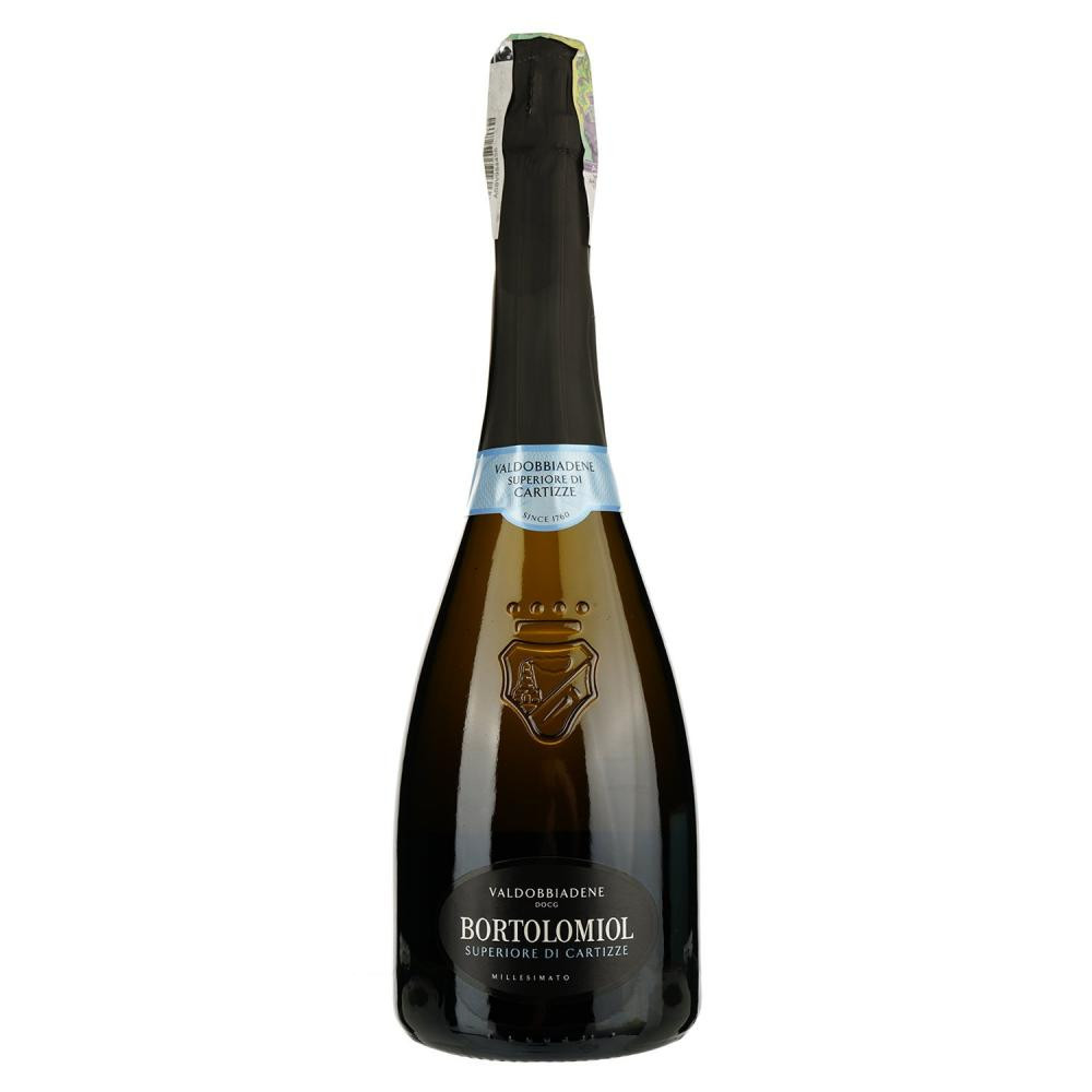 Bortolomiol Ігристе вино  Cartizze Valdobbiadene Prosecco Superiore, біле, сухе, 0,75 л (8010447103006) - зображення 1