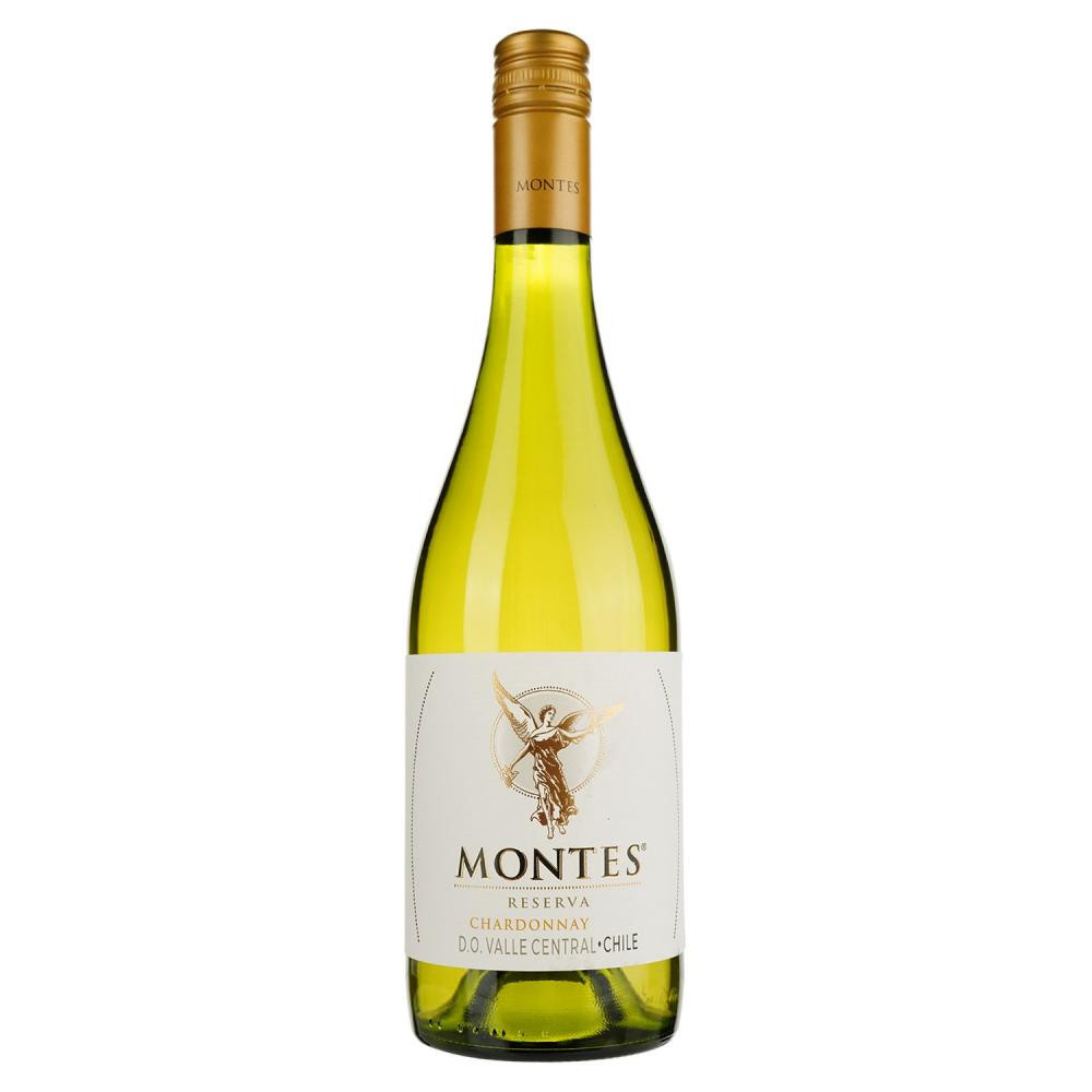 Montes Вино Chardonnay Reserva  сухое белое 0,75л 13% (7804303271159) - зображення 1