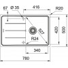 Franke Basis BFG 611-78 114.0667.446 - зображення 3