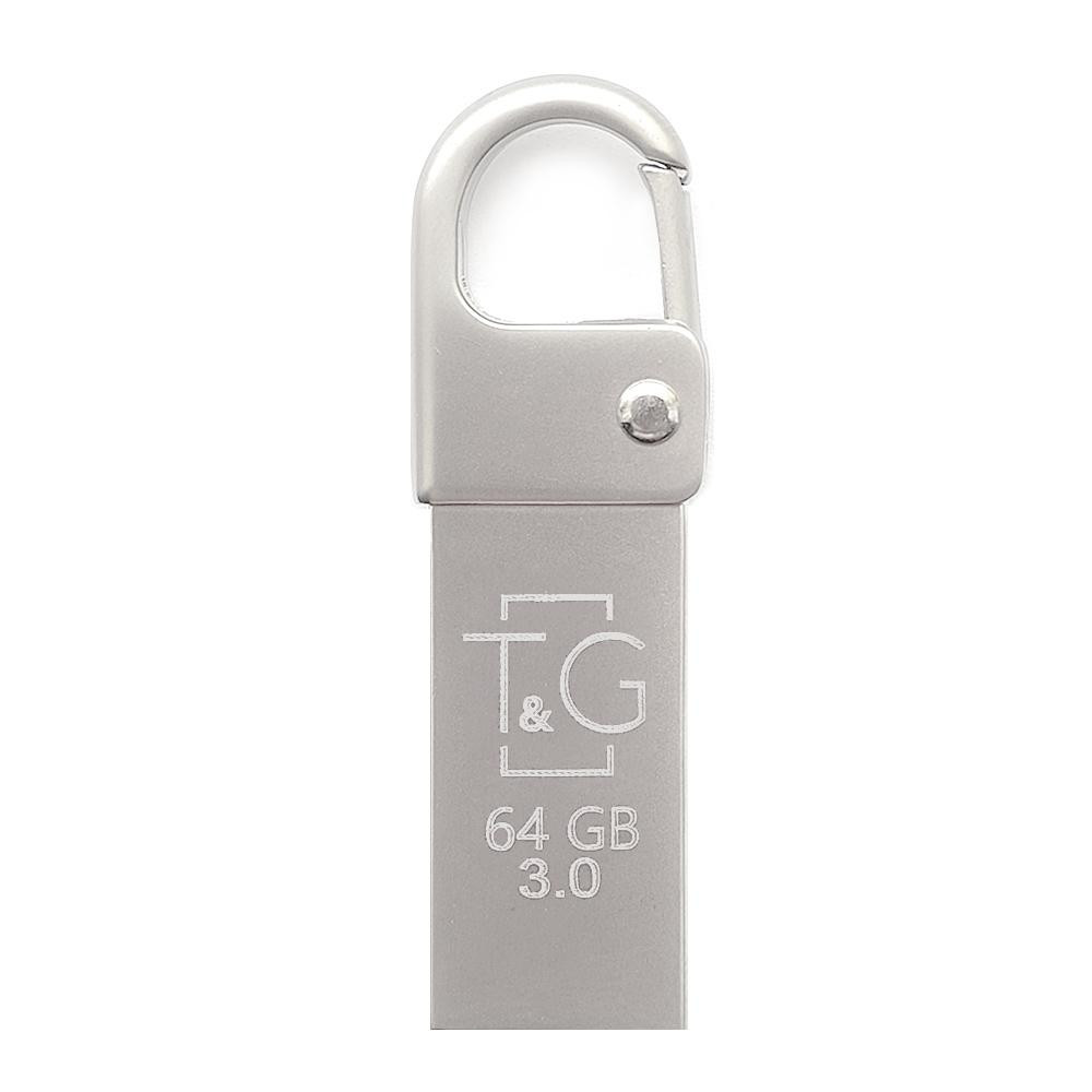 T&G 64 GB 027 Metal Series USB 2.0 Silver (TG027-64G) - зображення 1