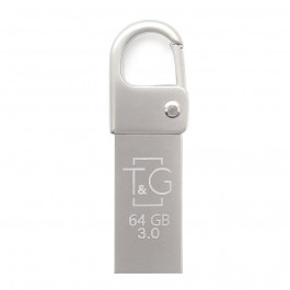   T&G 64 GB 027 Metal Series USB 2.0 Silver (TG027-64G)