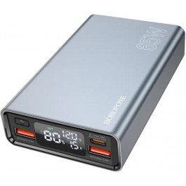   Borofone BJ40 15000mAh 65W Metal Gray