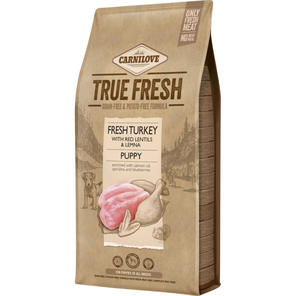 Carnilove True Fresh Turkey Puppy 11.4 кг (8595602556816) - зображення 1