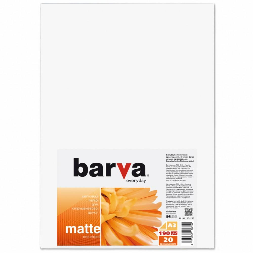 Barva Everyday матовий 190г/м2, 20 аркушів (IP-BAR-AE190-293) - зображення 1