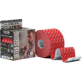   REA TAPE Кинезиологический тейп REA TAPE Ultra Strong 5 см 5 м Красный (REA-Ultra-red)