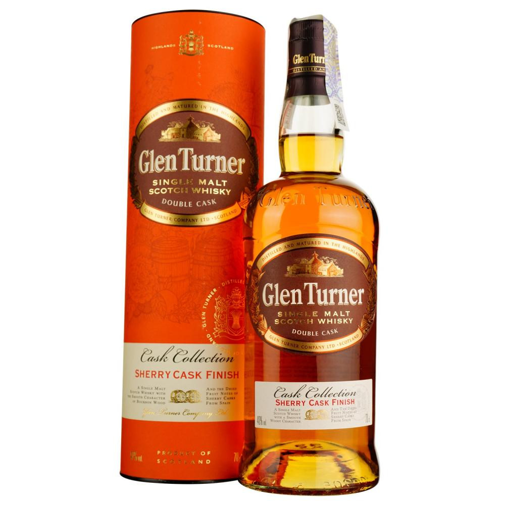 Glen Turner Віскі  Sherry Cask 0,7л 40% (5060116323603) - зображення 1