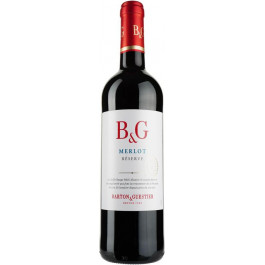   Barton&Guestier Вино Barton & Guestier Merlot Reserve красное сухое 0.75 л 13% (3035138005693)