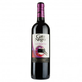   Gato Negro Вино красное полусладкое 0.75 л 10-13% (7804300136895)