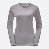 Jack Wolfskin Термолонгслів жіночий  Sky Thermal L/S W 1808961-2174 XS Сірий (4064993571851) - зображення 1