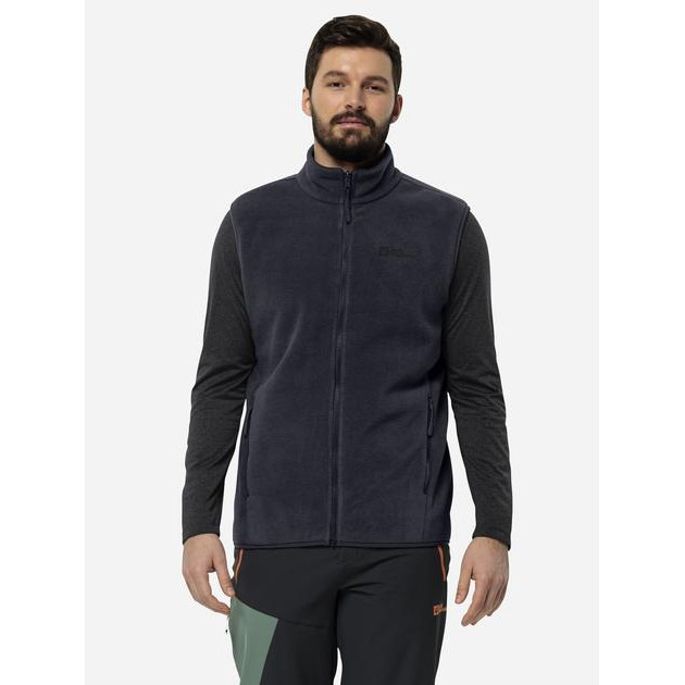 Jack Wolfskin Жилет  Waldsteig Fz Vest M 1710561-1010 L Темно-синій (4064993557701) - зображення 1