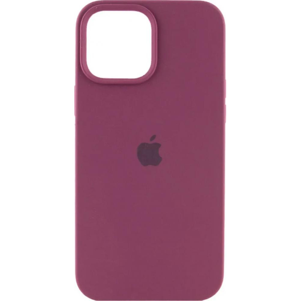 Borofone Silicone Full Case AA Open Cam for Apple iPhone 13 Pro Max Plum (FullOpeAAi13PM-47) - зображення 1