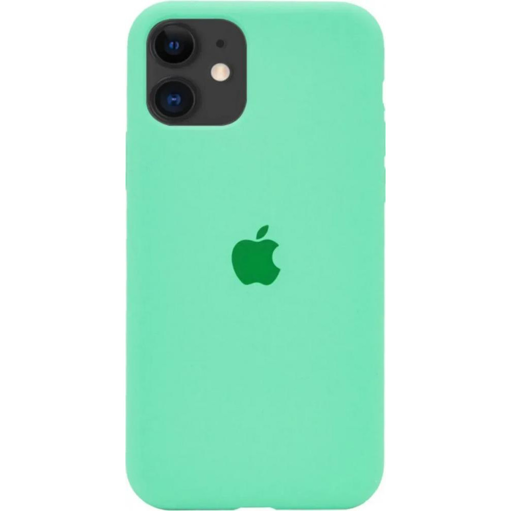 Borofone Silicone Full Case AA Open Cam for Apple iPhone 11 Spearmint (FullOpeAAKPi11-30) - зображення 1