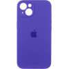 Borofone Silicone Full Case AA Camera Protect for Apple iPhone 15 Dark Purple (FullAAi15-22) - зображення 1