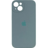 Borofone Silicone Full Case AA Camera Protect for Apple iPhone 14 Pine Green (FullAAi14-46) - зображення 1