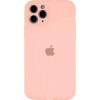 Borofone Silicone Full Case AA Camera Protect for Apple iPhone 12 Pro Grapefruit (FullAAi12P-37) - зображення 1