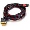 Voltronic DVI - HDMI 1.5m Black (YT-HDMI (M)-DVI (M)-1.5) - зображення 1